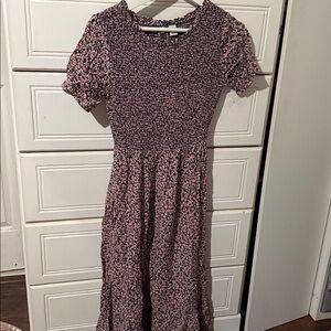 Old Navy Pink and blue floral  Dress